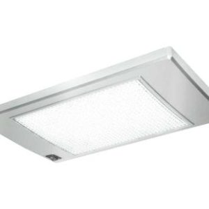 Aplique LED 12 V SlimLite plateado 185 x 110 x 12
