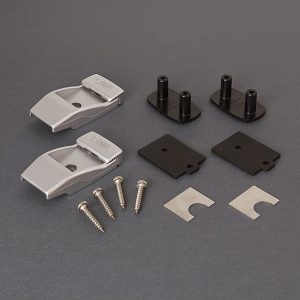 SOPORTES DE PARED ALUMINIO TITANIO